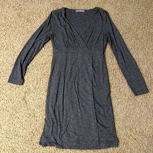 Gray super comfy Athleta faux wrap dress